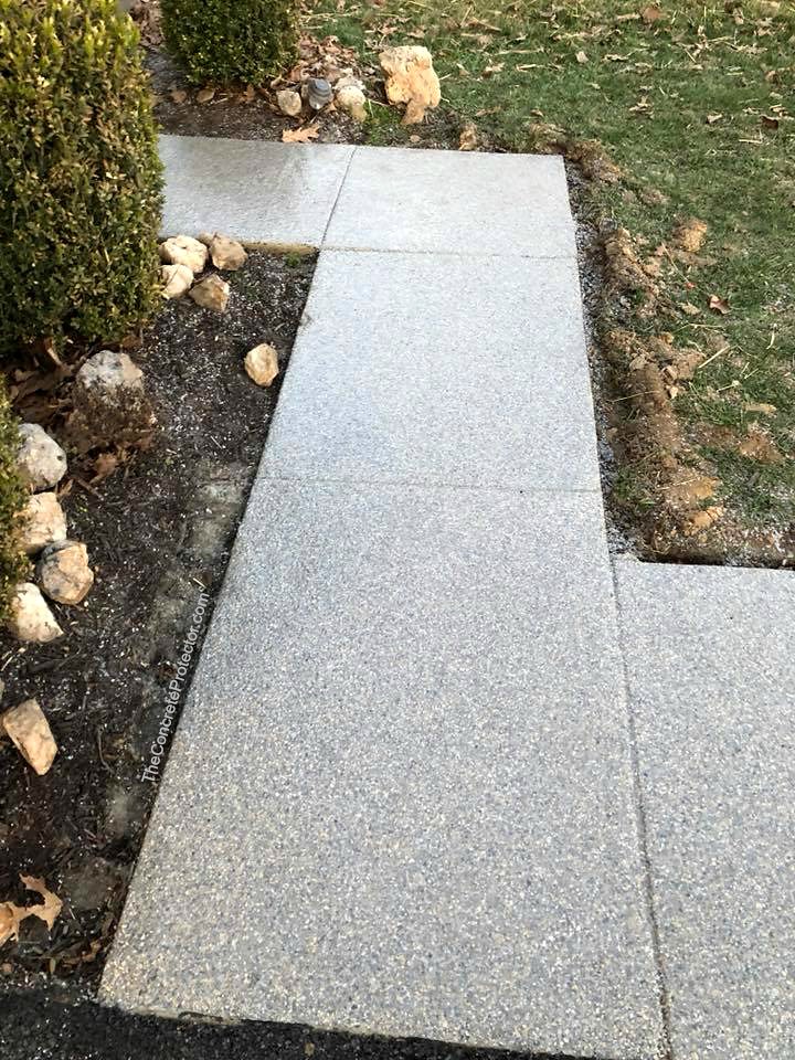 freshly-finished-concrete-sidewalk